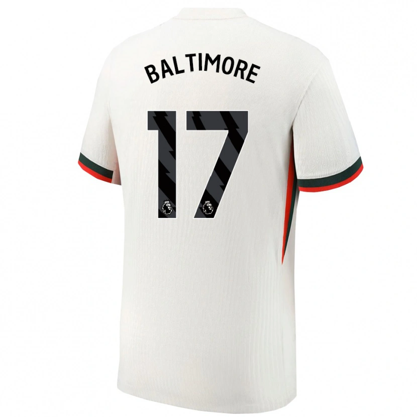 Danxen Męski Sandy Baltimore #17 Biało-Zielony Wyjazdowa Koszulka 2025/26 Koszulki Klubowe