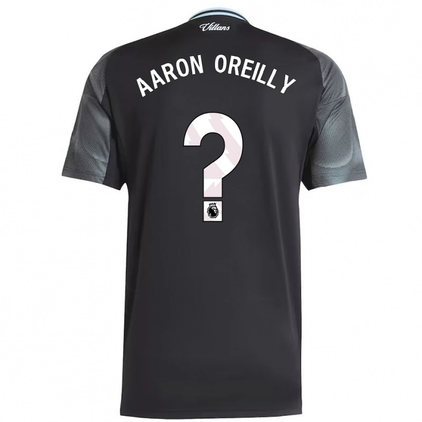 Danxen Męski Aaron Oreilly #0 Czarno-Błękitny Wyjazdowa Koszulka 2025/26 Koszulki Klubowe