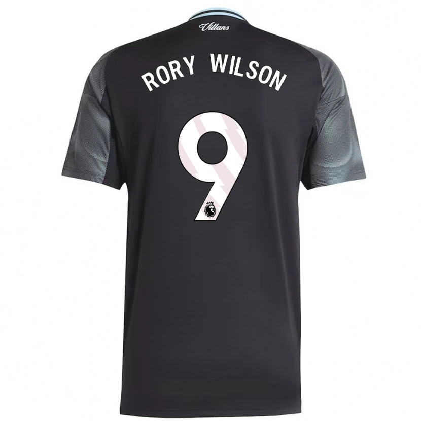 Danxen Męski Rory Wilson #9 Czarno-Błękitny Wyjazdowa Koszulka 2025/26 Koszulki Klubowe
