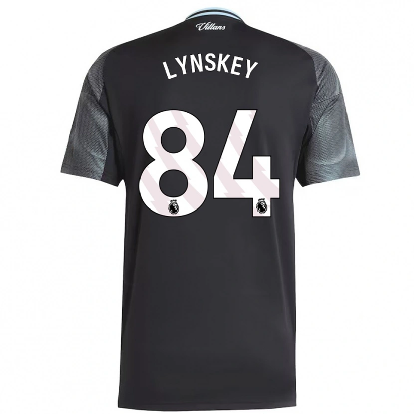 Danxen Męski Alfie Lynskey #84 Czarno-Błękitny Wyjazdowa Koszulka 2025/26 Koszulki Klubowe