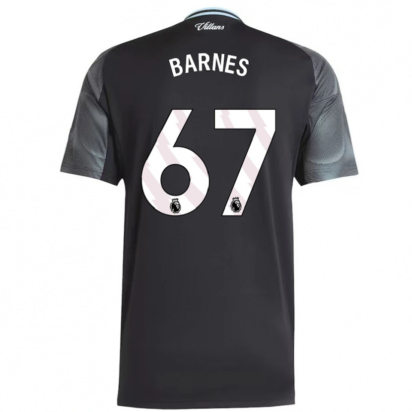 Danxen Męski Mikell Barnes #67 Czarno-Błękitny Wyjazdowa Koszulka 2025/26 Koszulki Klubowe