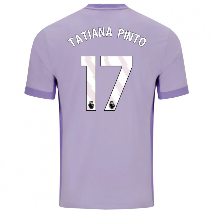 Danxen Męski Tatiana Vanessa Ferreira Pinto #17 Fioletowo-Biały Wyjazdowa Koszulka 2025/26 Koszulki Klubowe