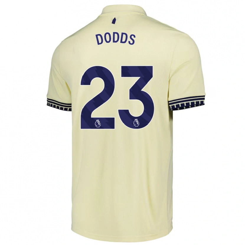 Danxen Męski John Dodds #23 Złamana Biel Czarny Wyjazdowa Koszulka 2025/26 Koszulki Klubowe