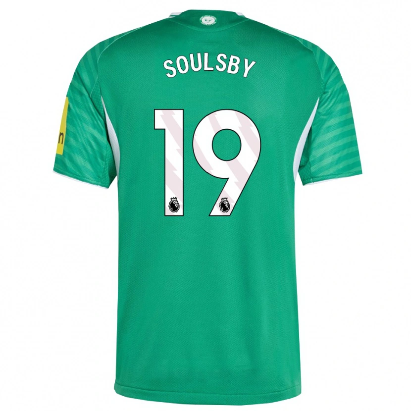 Danxen Męski Anna Soulsby #19 Zielono-Biały Wyjazdowa Koszulka 2025/26 Koszulki Klubowe