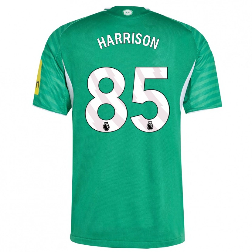 Danxen Męski Adam Harrison #85 Zielono-Biały Wyjazdowa Koszulka 2025/26 Koszulki Klubowe