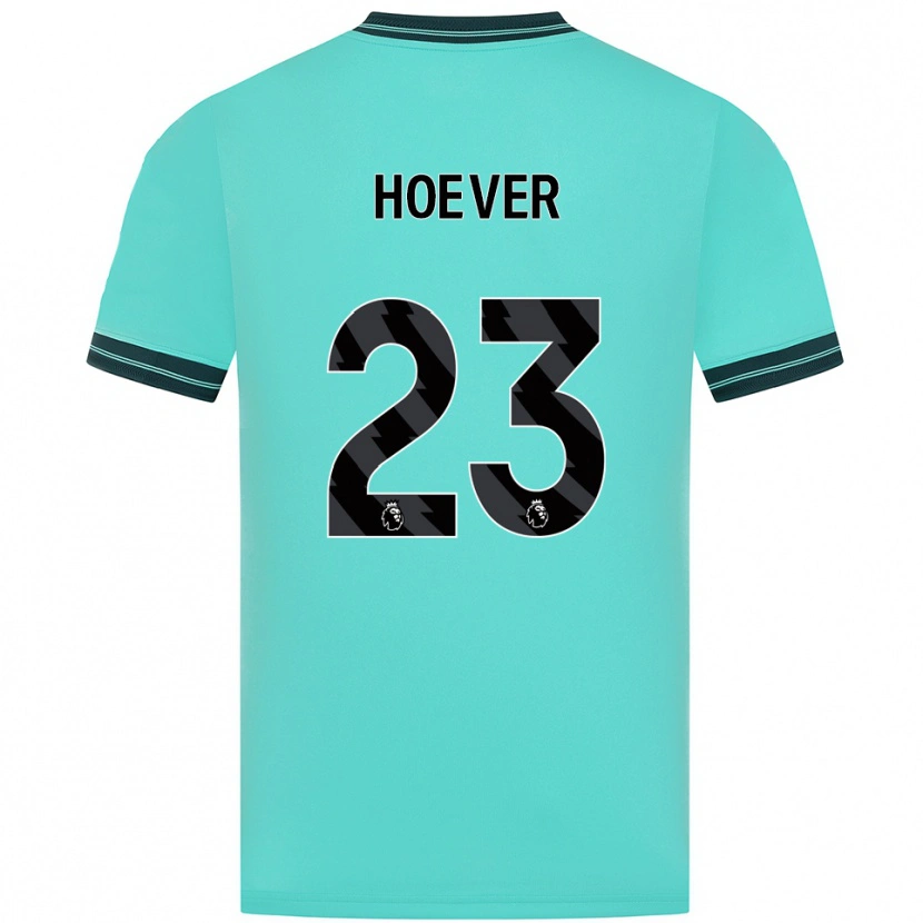Danxen Męski Ki-Jana Hoever #23 Błękitno-Zielony Wyjazdowa Koszulka 2025/26 Koszulki Klubowe