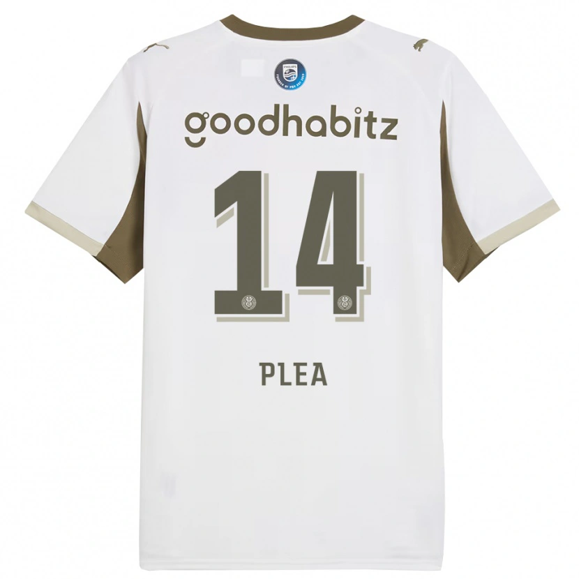 Danxen Męski Alassane Pléa #14 Biało-Szary Trzeci Komplet Koszulka 2025/26 Koszulki Klubowe