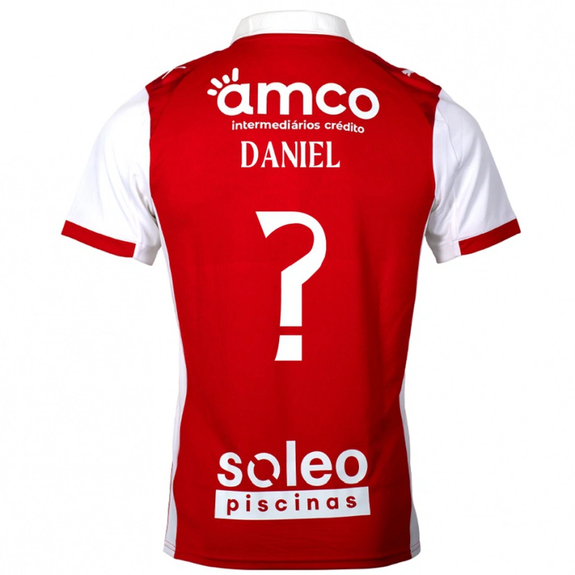 Danxen Kobiety Paulo Daniel #0 Czerwono-Biały Domowa Koszulka 2025/26 Koszulki Klubowe