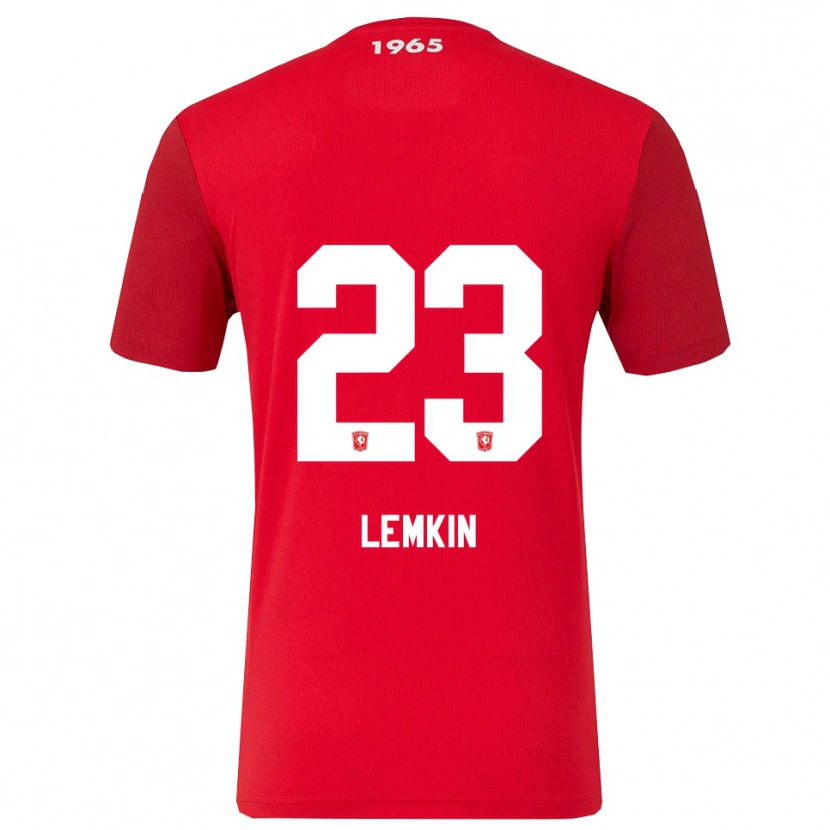 Danxen Kobiety Stav Lemkin #23 Czerwono-Biały Domowa Koszulka 2025/26 Koszulki Klubowe