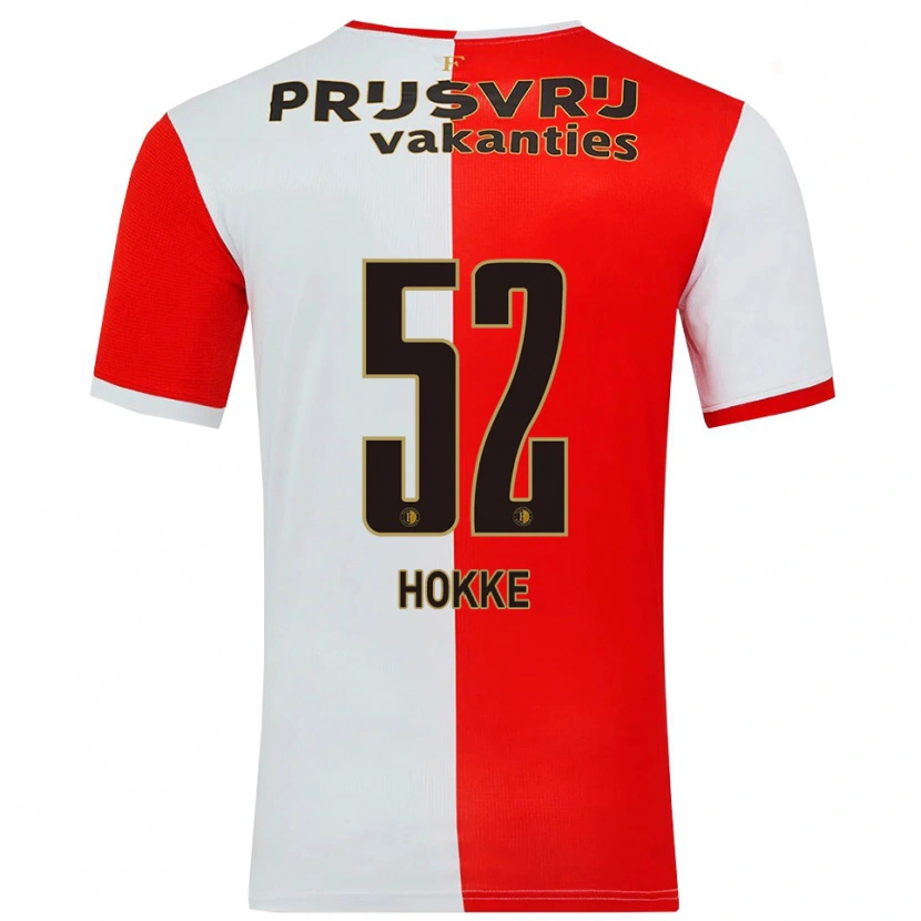Danxen Kobiety Milan Hokke #52 Czerwono-Biały Domowa Koszulka 2025/26 Koszulki Klubowe