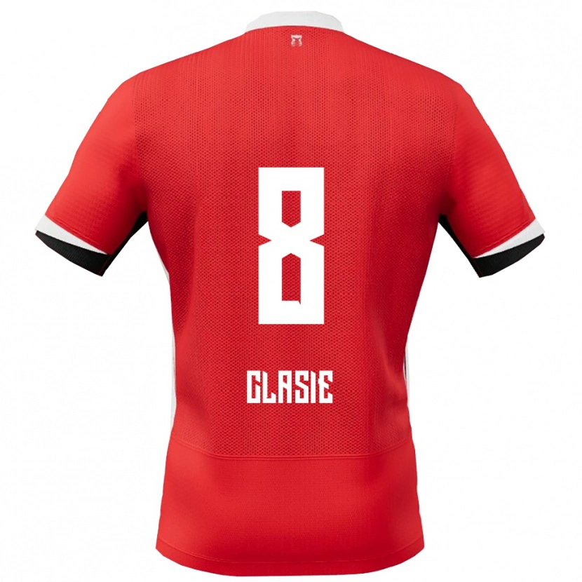 Danxen Kobiety Jordy Clasie #8 Czerwono-Biały Domowa Koszulka 2025/26 Koszulki Klubowe