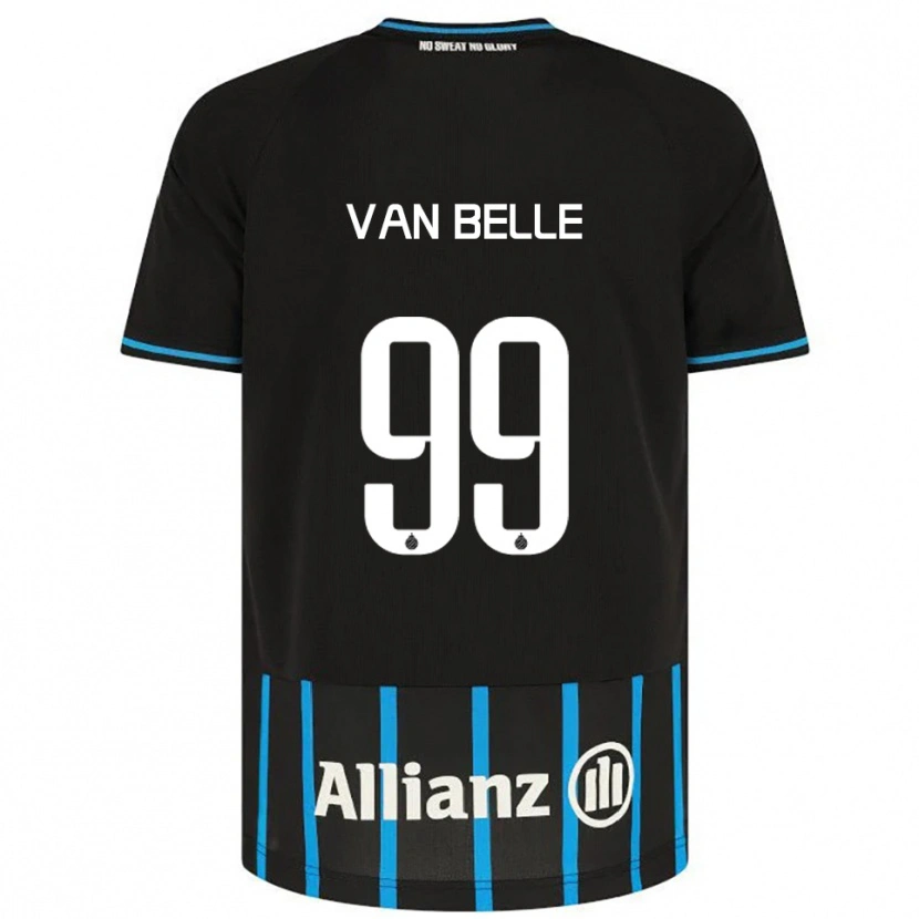 Danxen Kobiety Lyndsey Van Belle #99 Czarno-Niebieski Domowa Koszulka 2025/26 Koszulki Klubowe