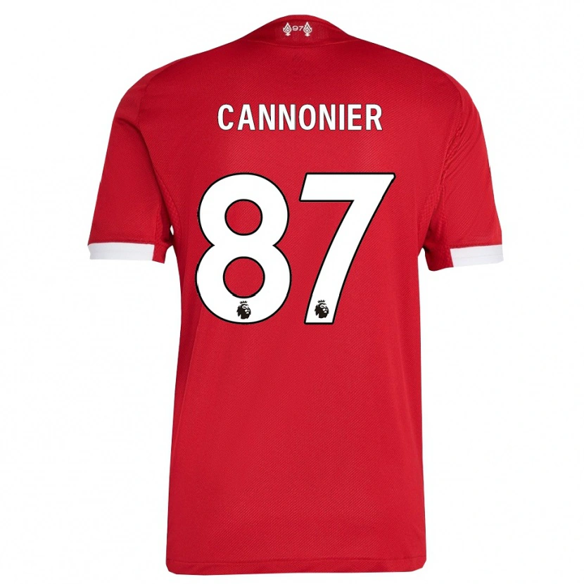 Danxen Kobiety Oakley Cannonier #87 Czerwono-Biały Domowa Koszulka 2025/26 Koszulki Klubowe