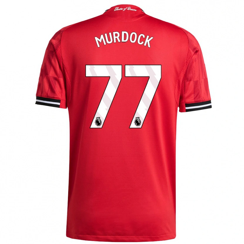 Danxen Kobiety Will Murdock #77 Czerwono-Czarno-Biały Domowa Koszulka 2025/26 Koszulki Klubowe