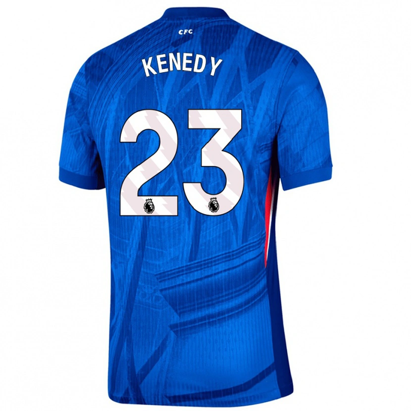 Danxen Kobiety Robert Kenedy #23 Niebiesko-Biały Domowa Koszulka 2025/26 Koszulki Klubowe