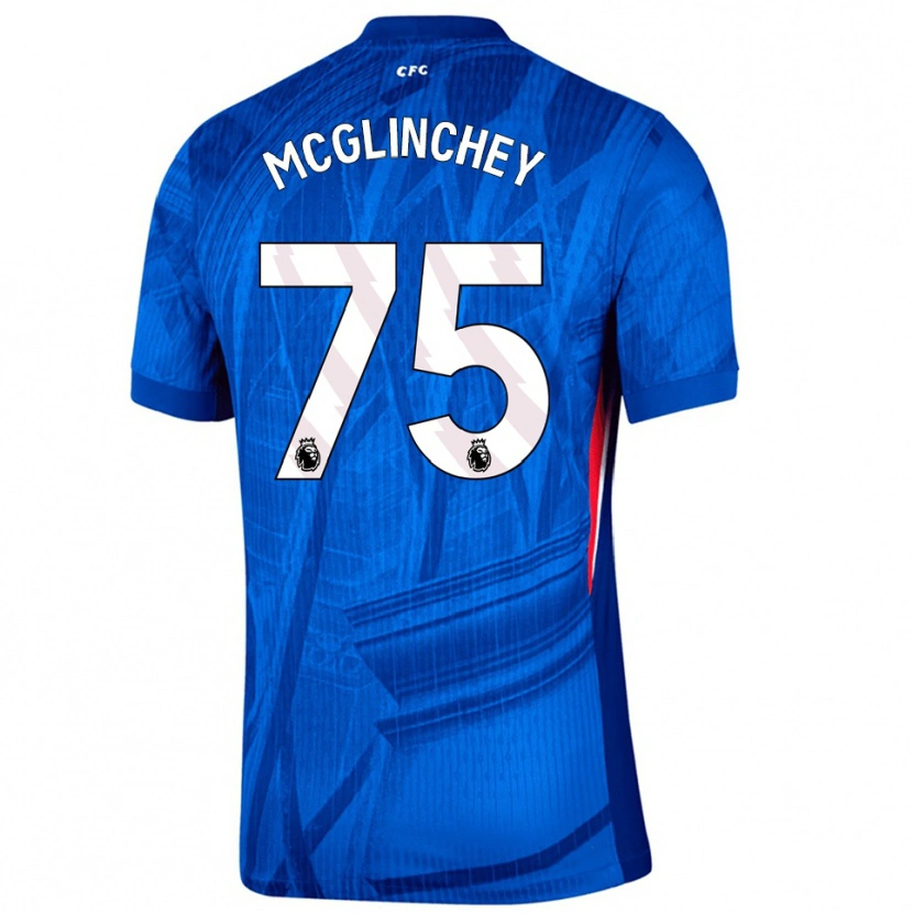 Danxen Kobiety Harry Mcglinchey #75 Niebiesko-Biały Domowa Koszulka 2025/26 Koszulki Klubowe