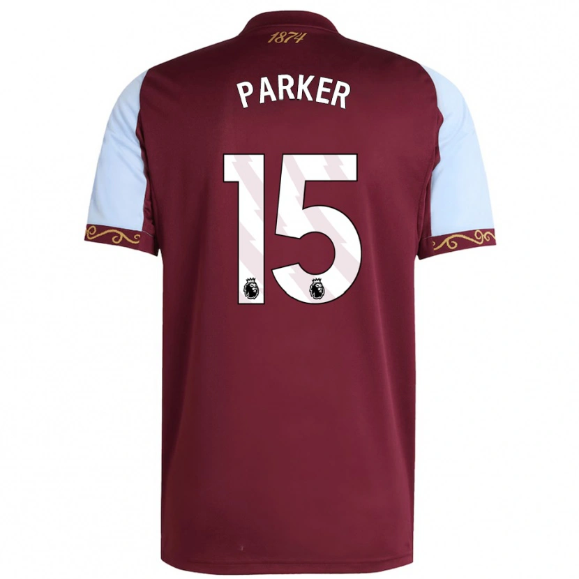 Danxen Kobiety Lucy Parker #15 Burgundowo-Błękitny Domowa Koszulka 2025/26 Koszulki Klubowe