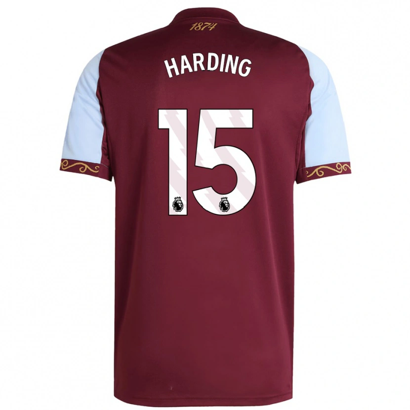Danxen Kobiety Natasha Harding #15 Burgundowo-Błękitny Domowa Koszulka 2025/26 Koszulki Klubowe