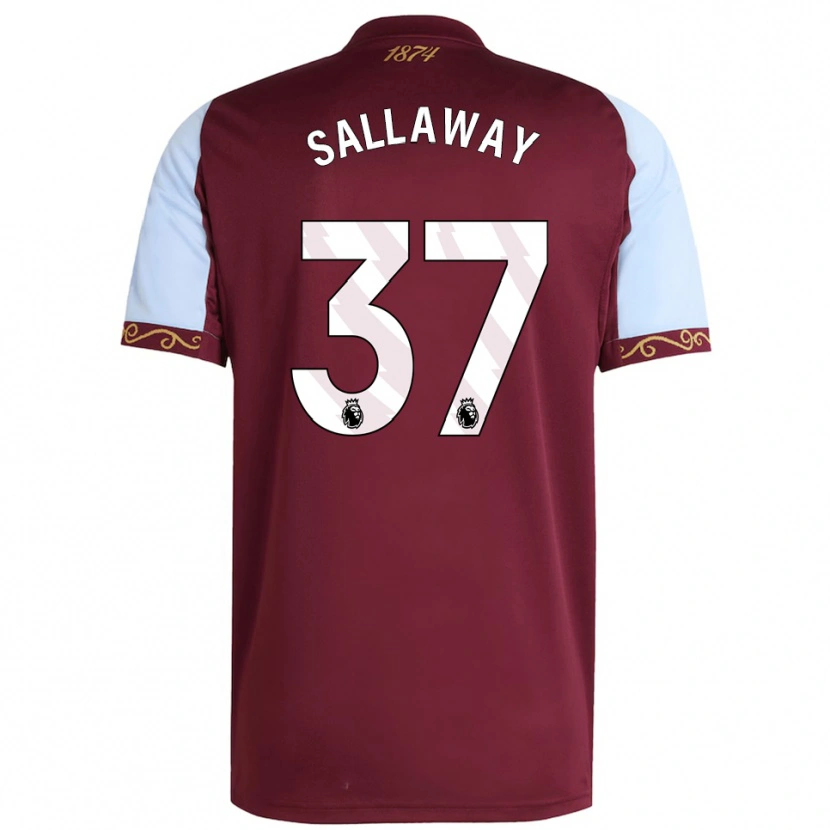 Danxen Kobiety Lydia Sallaway #37 Burgundowo-Błękitny Domowa Koszulka 2025/26 Koszulki Klubowe