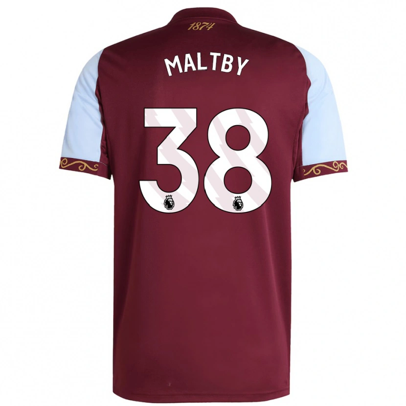 Danxen Kobiety Rachel Maltby #38 Burgundowo-Błękitny Domowa Koszulka 2025/26 Koszulki Klubowe