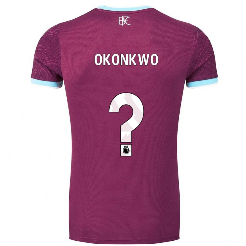 Danxen Kobiety Destiny Okonkwo #0 Burgundowo-Błękitny Domowa Koszulka 2025/26 Koszulki Klubowe