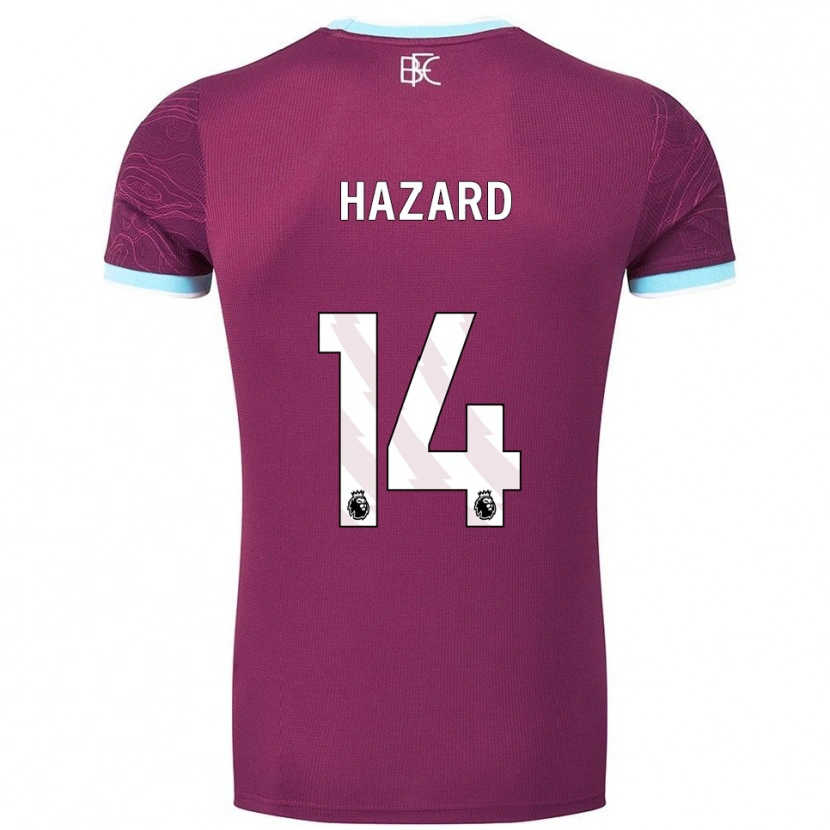 Danxen Kobiety Amelia Hazard #14 Burgundowo-Błękitny Domowa Koszulka 2025/26 Koszulki Klubowe