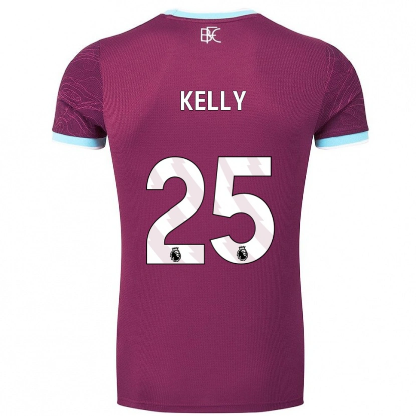Danxen Kobiety Aimee Kelly #25 Burgundowo-Błękitny Domowa Koszulka 2025/26 Koszulki Klubowe