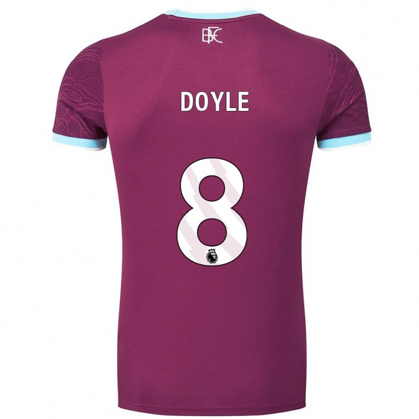 Danxen Kobiety Emma Doyle #8 Burgundowo-Błękitny Domowa Koszulka 2025/26 Koszulki Klubowe