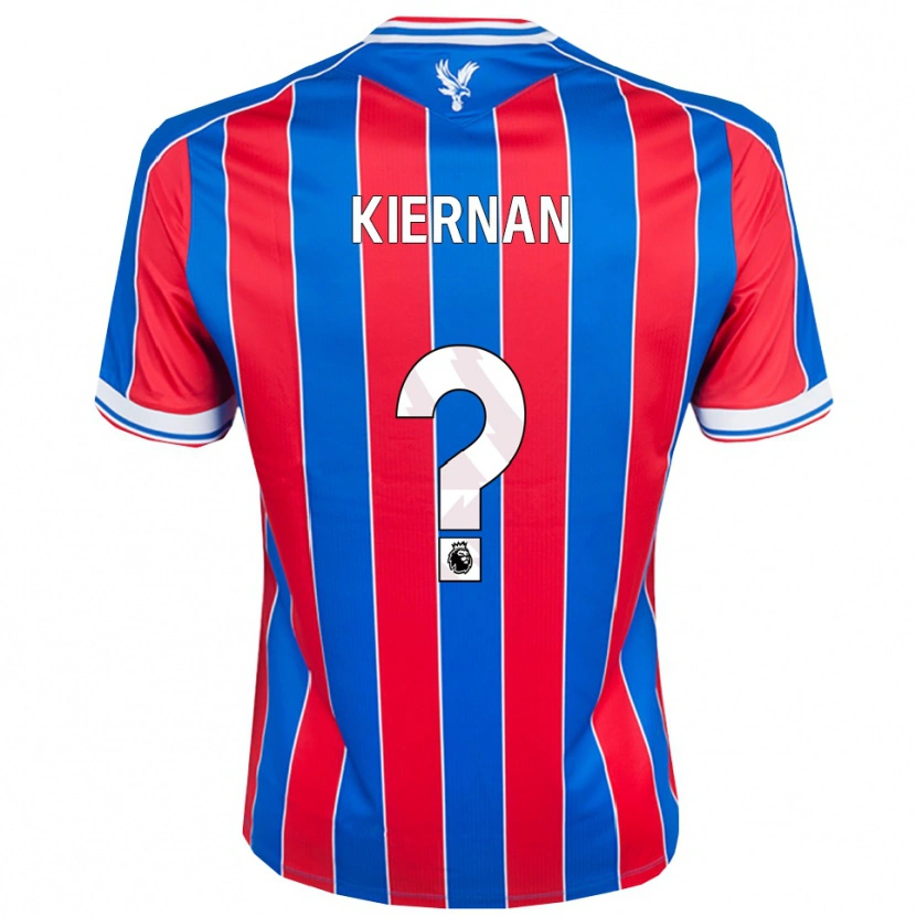 Danxen Kobiety Brendan Kiernan #0 Niebiesko-Czerwono-Biały Domowa Koszulka 2025/26 Koszulki Klubowe