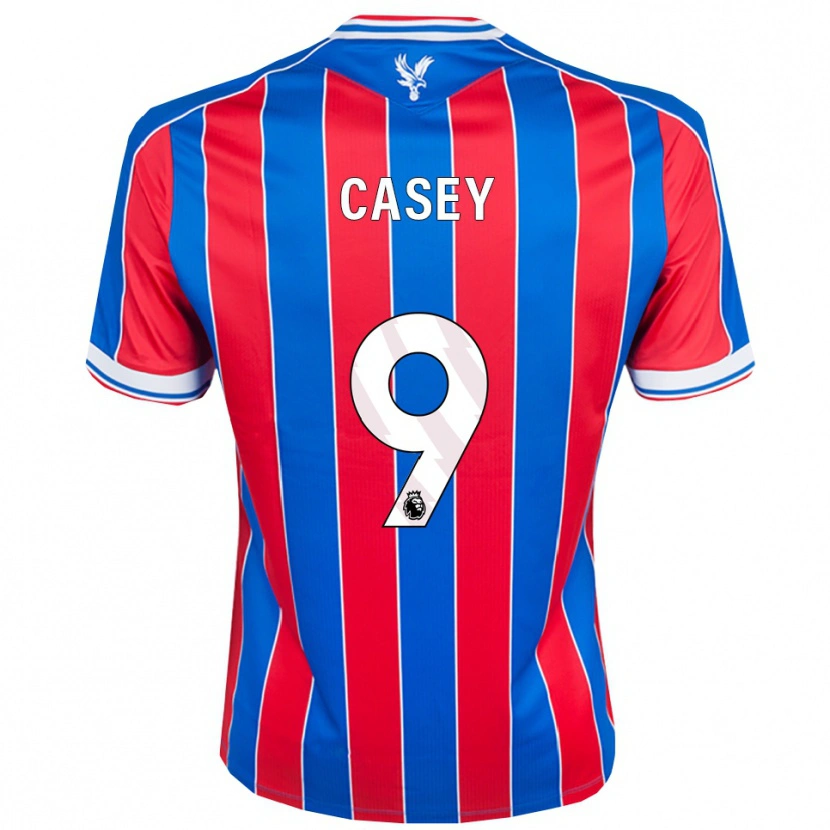 Danxen Kobiety Ben Casey #9 Niebiesko-Czerwono-Biały Domowa Koszulka 2025/26 Koszulki Klubowe