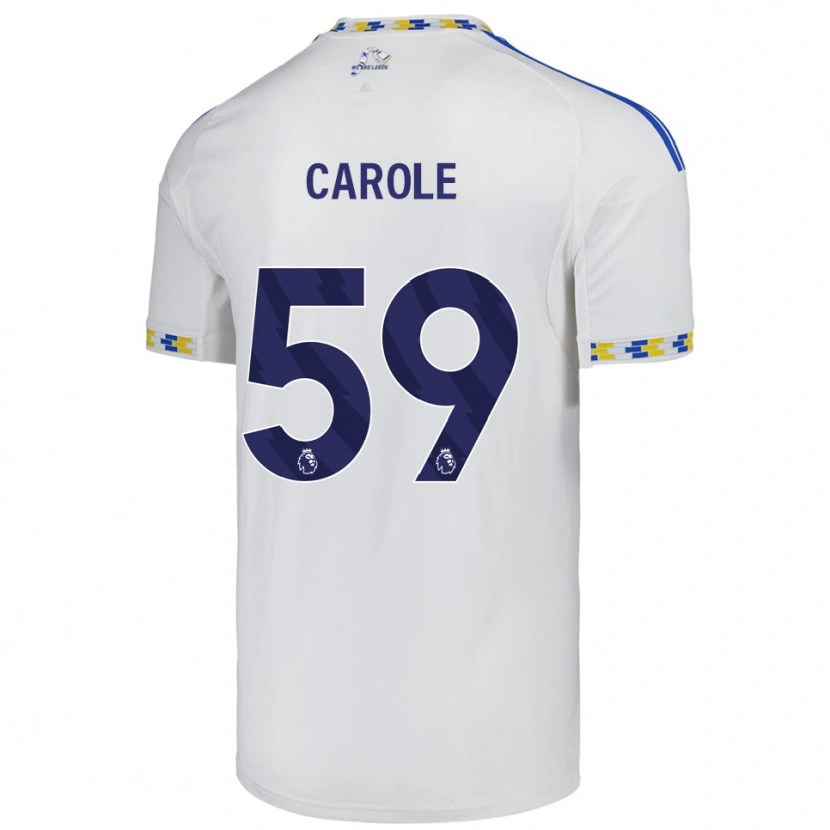 Danxen Kobiety Keenan Carole #59 Biało-Niebieski Domowa Koszulka 2025/26 Koszulki Klubowe