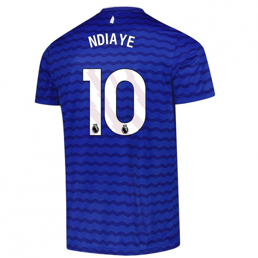 Danxen Kobiety Iliman Ndiaye #10 Niebiesko-Granatowy Domowa Koszulka 2025/26 Koszulki Klubowe