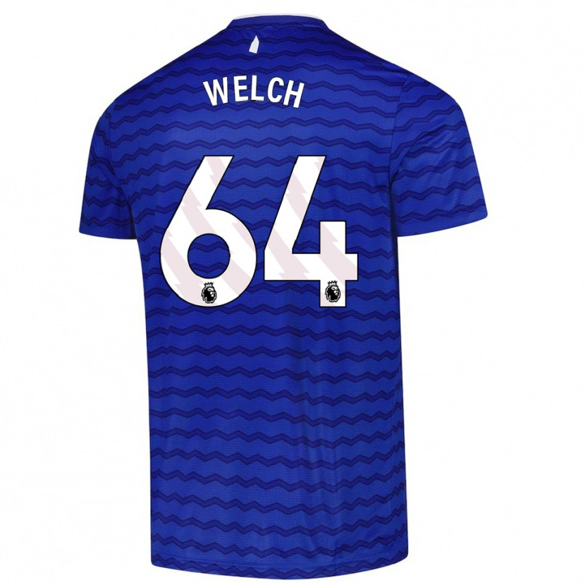 Danxen Kobiety Reece Welch #64 Niebiesko-Granatowy Domowa Koszulka 2025/26 Koszulki Klubowe
