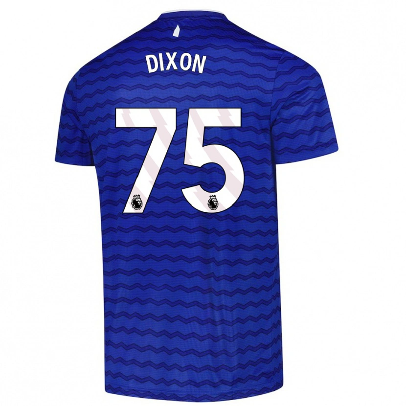 Danxen Kobiety Roman Dixon #75 Niebiesko-Granatowy Domowa Koszulka 2025/26 Koszulki Klubowe