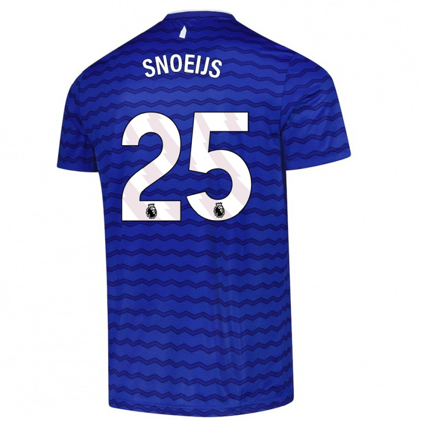 Danxen Kobiety Katja Snoeijs #25 Niebiesko-Granatowy Domowa Koszulka 2025/26 Koszulki Klubowe