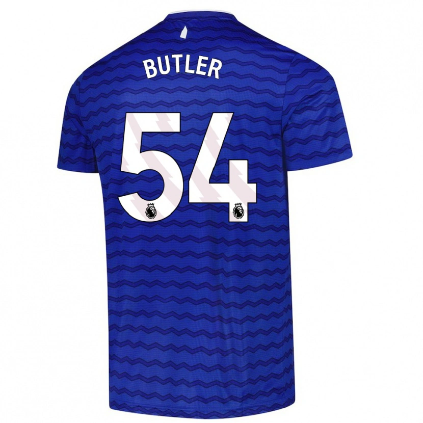 Danxen Kobiety Jack Butler #54 Niebiesko-Granatowy Domowa Koszulka 2025/26 Koszulki Klubowe