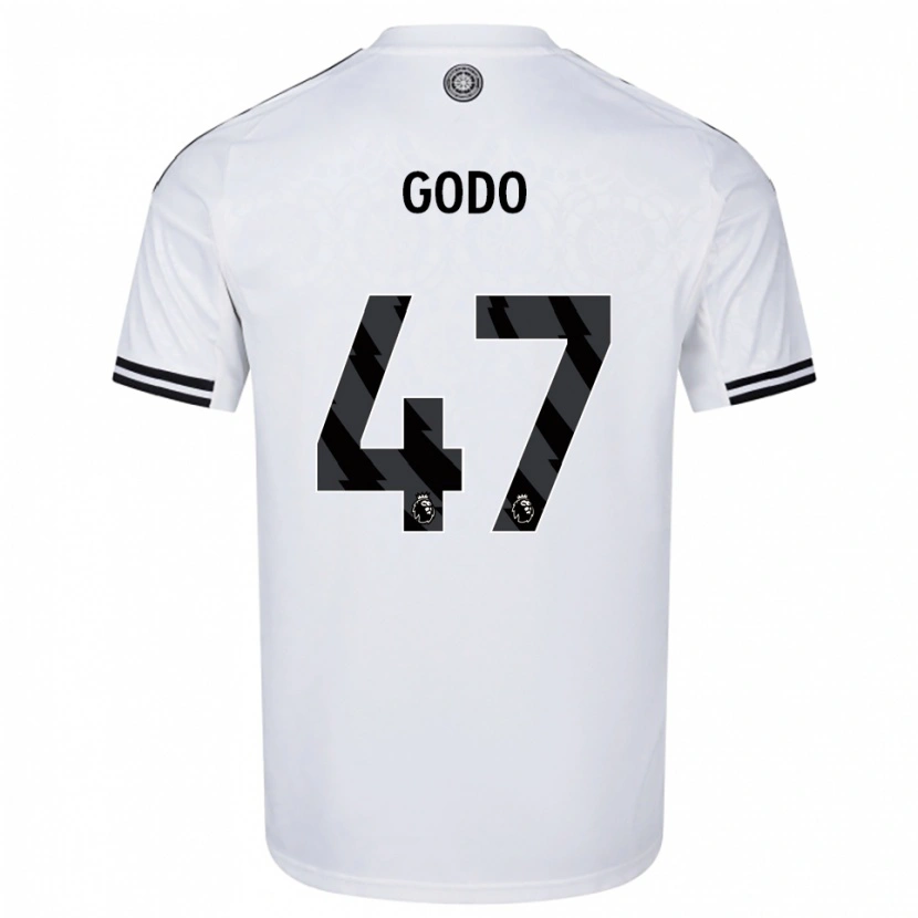 Danxen Kobiety Martial Godo #47 Biało-Czarny Domowa Koszulka 2025/26 Koszulki Klubowe