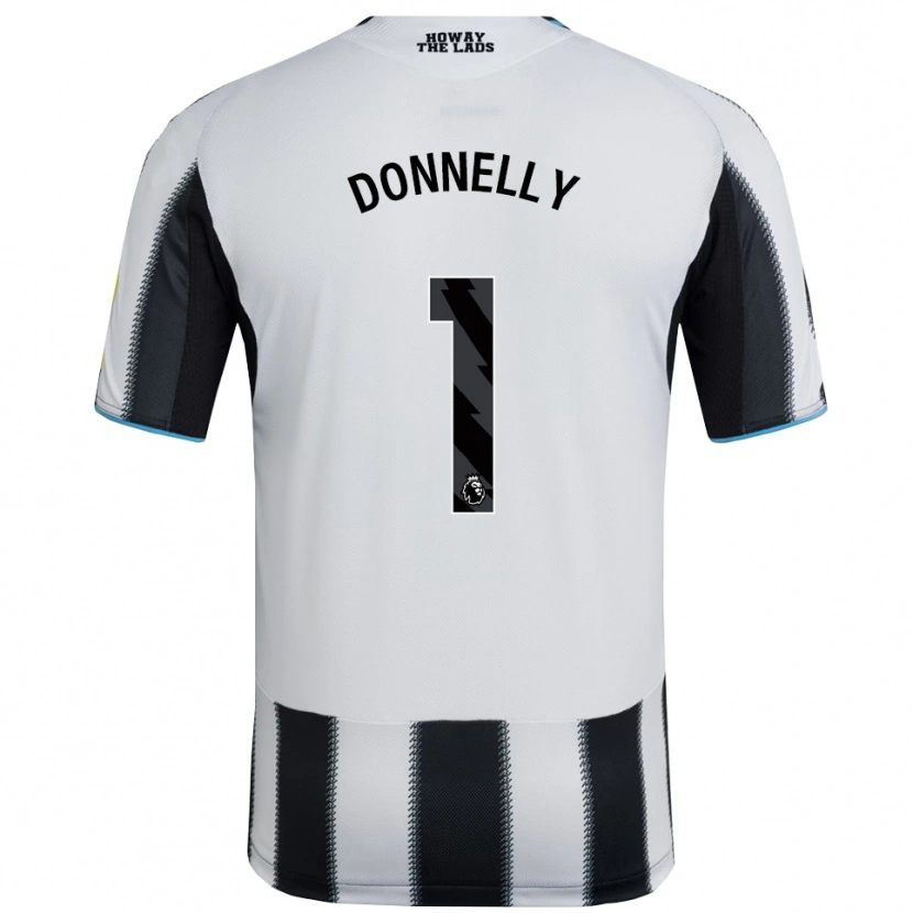 Danxen Kobiety Grace Donnelly #1 Czarno-Biały Domowa Koszulka 2025/26 Koszulki Klubowe