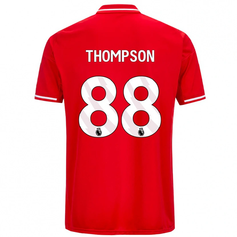 Danxen Kobiety Will Thompson #88 Czerwono-Biały Domowa Koszulka 2025/26 Koszulki Klubowe