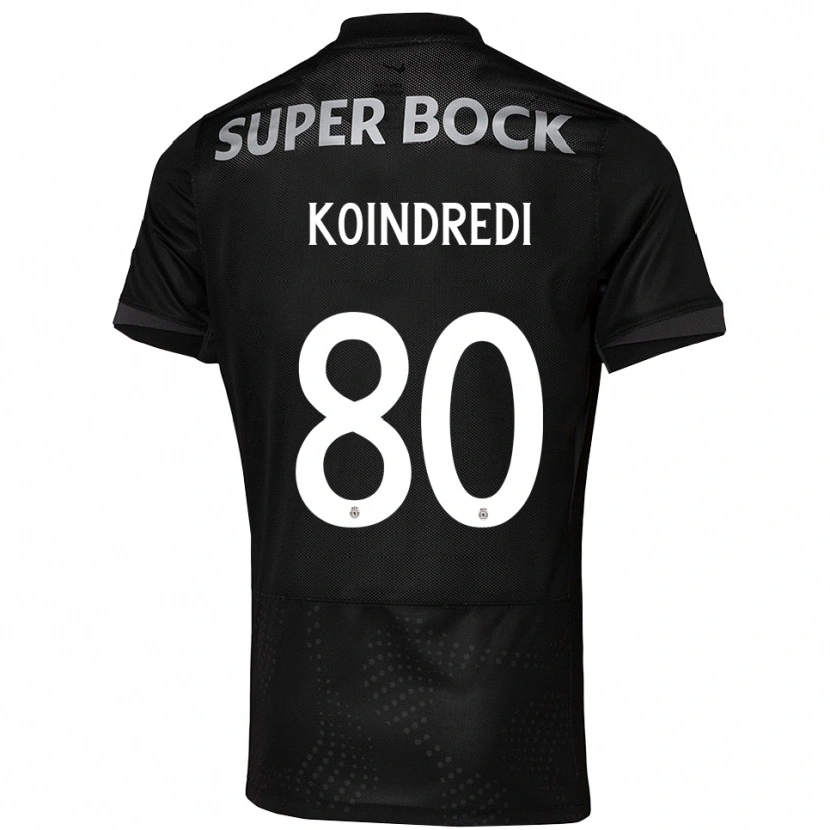 Danxen Kobiety Koba Koindredi #80 Czarno-Biały Wyjazdowa Koszulka 2025/26 Koszulki Klubowe