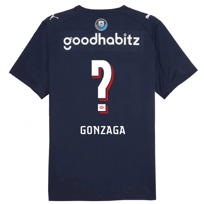 Danxen Kobiety Jamal Gonzaga #0 Granatowo-Biały Wyjazdowa Koszulka 2025/26 Koszulki Klubowe