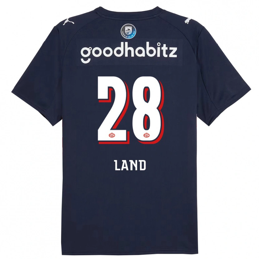 Danxen Kobiety Tygo Land #28 Granatowo-Biały Wyjazdowa Koszulka 2025/26 Koszulki Klubowe