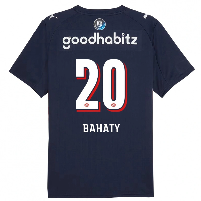 Danxen Kobiety Manuel Bahaty #20 Granatowo-Biały Wyjazdowa Koszulka 2025/26 Koszulki Klubowe