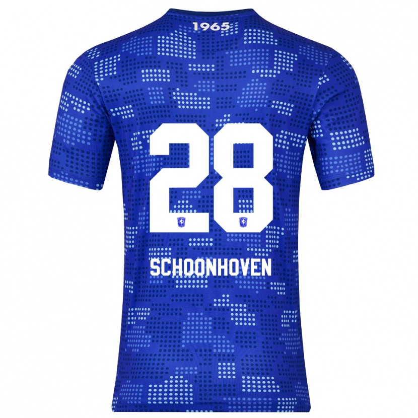 Danxen Kobiety Roman Schoonhoven #28 Niebiesko-Błękitny Wyjazdowa Koszulka 2025/26 Koszulki Klubowe
