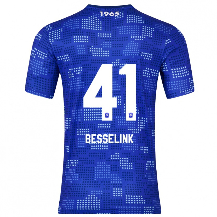 Danxen Kobiety Gijs Besselink #41 Niebiesko-Błękitny Wyjazdowa Koszulka 2025/26 Koszulki Klubowe