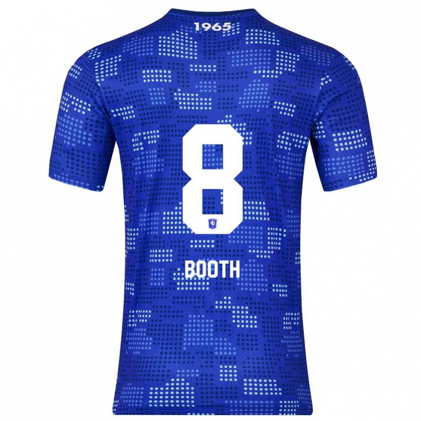 Danxen Kobiety Taylor Booth #8 Niebiesko-Błękitny Wyjazdowa Koszulka 2025/26 Koszulki Klubowe