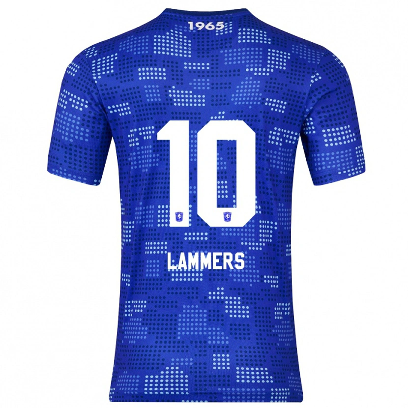 Danxen Kobiety Sam Lammers #10 Niebiesko-Błękitny Wyjazdowa Koszulka 2025/26 Koszulki Klubowe