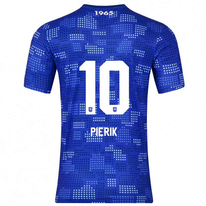 Danxen Kobiety Milan Pierik #10 Niebiesko-Błękitny Wyjazdowa Koszulka 2025/26 Koszulki Klubowe