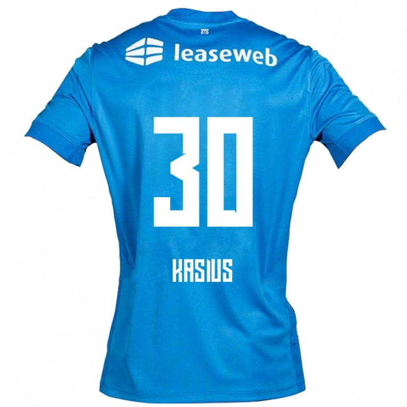 Danxen Kobiety Denso Kasius #30 Niebiesko-Biały Wyjazdowa Koszulka 2025/26 Koszulki Klubowe
