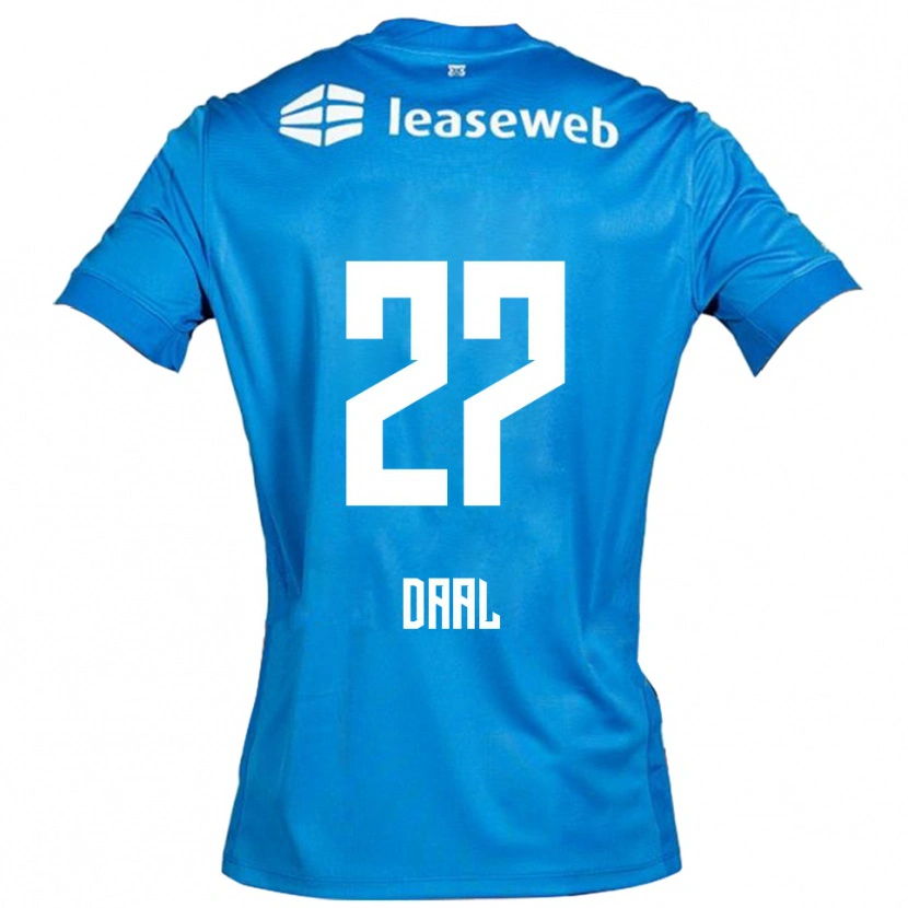 Danxen Kobiety Ro-Zangelo Daal #27 Niebiesko-Biały Wyjazdowa Koszulka 2025/26 Koszulki Klubowe